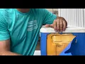 Quick cheap easy ice chest handle fix