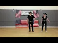 DANCING IN THE DARK - Line Dance Demo & Walk Through