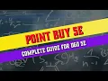 Point Buy 5e - Complete Guide for Dungeons and Dragons