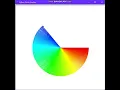 Rainbow Wheel using Python