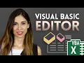 Excel VBA tutorial for beginners The Visual Basic Editor VBE