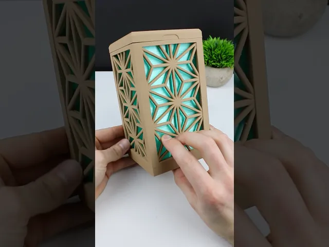 Art Deco Hexagram Lamp video thumbnail