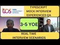 TypeScript Mock Interview 2026 Coding OOP Scenario Based Questions