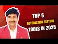 Top Automation Testing Tools in 2025 Must-Know Tools for Testers QA Engineers byluckysir