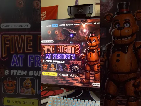 FIVE NIGHTS AT FREDDY'S IN FORTNITE!