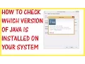 How To Check Which Version Of Java Is Installed On Your System