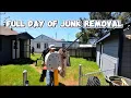 3 Junk Removal Jobs in 1 Day Moving Cleanout Full Load Quick Pickup in Santa Rosa Sonoma
