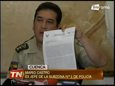 Cambio de mando policial en Azuay se da en medio de presuntos actos de corrupción