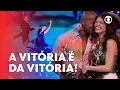 Lagu Vitória Strada vence a dança dos famosos em disputa acirradíssima! 🥵 | Domingão com Huck | TV Globo