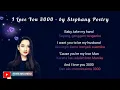 Stephany Poetry - I Love You 3000 ( lyric dan terjemahan)