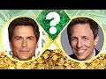 WHO S RICHER - Rob Lowe or Seth Meyers