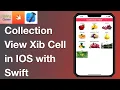 UICollectionView Custom Cell Using XIB Interface in Swift IOS -2022