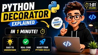 Python Decorators Explained in 90 Seconds