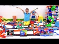 Download Lagu Vlad and Niki fun with toy cars | Hot Wheels City Slime Challenge