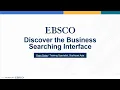 Business Searching Interface