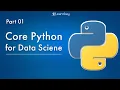 Core Python for Data Science Tutorial for beginners Full Course of core python for data science - 1
