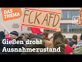 Lagu Neugründung von AfD-Jugendorganisation: Gießen erwartet 57.000 Demonstranten | hessenschau DAS THEMA