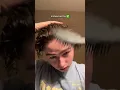 Messy middle part tutorial