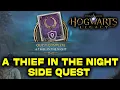 A Thief in the Night Side Quest Follow the Trail of Coins Capture the Thief Hogwarts Legacy