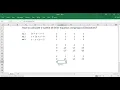 MSOffice Excel How to solve a system of linier equations by using Gauss Elimination Methods