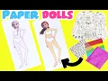 Download Lagu Disney Frozen DIY Paper Doll Fashions for Anna and Elsa! Inkfluencer Style and Create