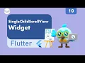 Flutter SingleChildScrollView easy tutorial Flutter Course for beginners 2023 Flutter Tutorials