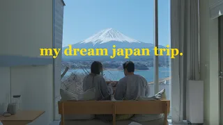 my dream japan trip | kyoto river retreat, mt. fuji glamping, luxury ryokan in tokyo