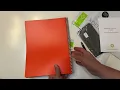 Unboxing Smart Planner Notebook