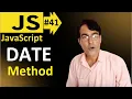 Date Method in JavaScript JavaScript basic lesson - 41 JavaScript for beginners