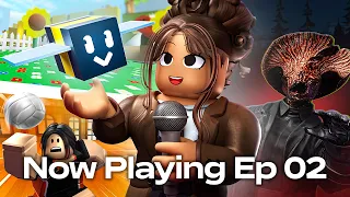 Now Playing On Roblox - EPISODE 02 Scary Shawarma Kiosk Volleyball Legends and more
