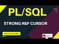 strong ref cursor in pl sql pl sql tutorial cursors in pl sql