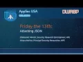 Friday the 13th Attacking JSON - Alvaro Munoz Oleksandr Mirosh