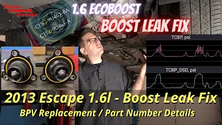 1 6 Ecoboost - Boost Leak Fix and BPV Part Number
