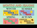 Seasons - Months of the Year