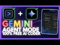 Gemini AGENT Mode NEW FULLY FREE AI Coder By Google Is Insane RIP Cursor Github Copilot