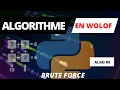 Algo Python Brute Force BabaScience SN