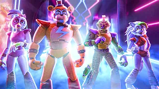 FNAF Security Breach - All Cutscenes Full Game Movie