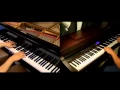 Download Lagu Jiyuu no Tsubasa - Attack on Titan OP2 [Piano Duet with Tehishter]