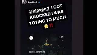 Kay Flock Quotes B Lovee Line I got knocked I was toting too much