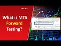 What is MT5 Forward Testing - Back and Forward Testing in MT5