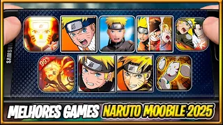 TODOS os JOGOS de NARUTO MOBILE em um ÚNICO VÍDEO !! 🤯