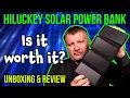 This Solar Power Bank Surprised Me Hiluckey UNBOXING