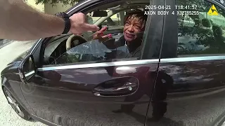 this officer had no idea who he just pulled over