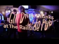 Girl Drink Drunks at The Railside Pub