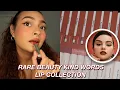 NEW RARE BEAUTY BY SELENA GOMEZ LIPSTICKS LIP LINERS REVIEW