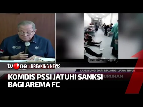 BREAKING NEWS! Arema FC Resmi Dikenakan Sanksi dari Komdis PSSI