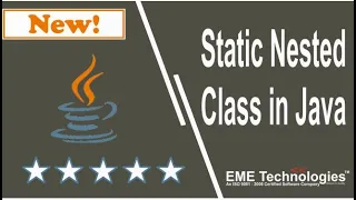 Static Nested Class in Java