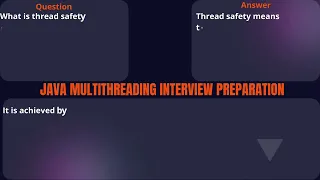 Top 20 Java Multithreading Interview Questions Answers Master Multithreading Concepts