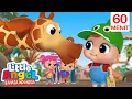 Download Lagu Bersenang-senang di Kebun Binatang | Little Angel Bahasa Indonesia | Kartun Anak