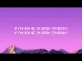 Alicia Keys - Un-thinkable (I'm Ready) (Lyrics)
